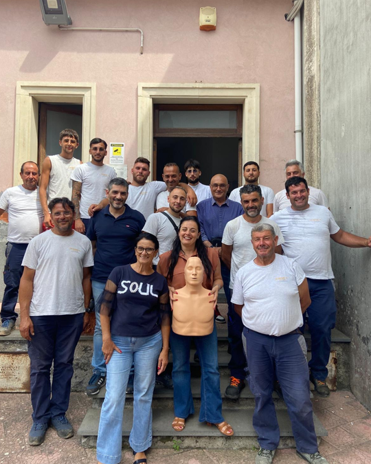 Concluso il percorso formativo “Addetti al primo soccorso (per aziende tipologia B, C)” presso “San Sebastiano S.r.l.”