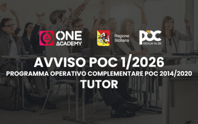 Avviso POC 1/2026 – Programma Operativo Complementare POC 2014/2020 – TUTOR